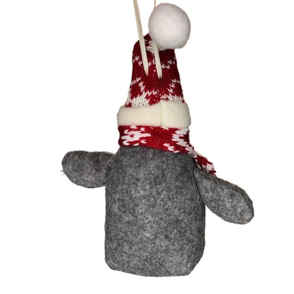 Christmas Ornament Stuffed Animal Plush Penguin Holiday Tree Wreath Decor - Picture 11 of 13